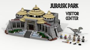 LEGO Jurassic Park Visitor Center